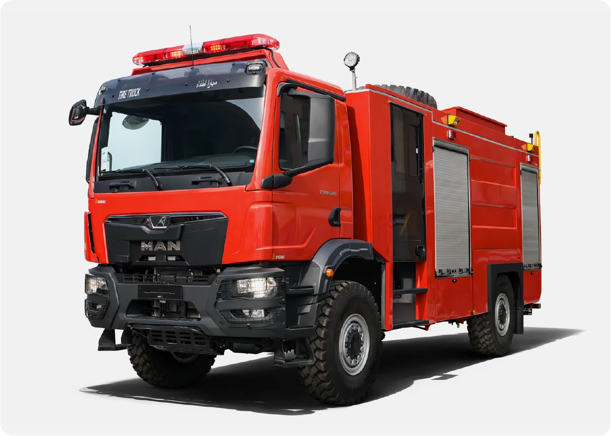 Industrial Fire & Pumper Truck MIFT product view